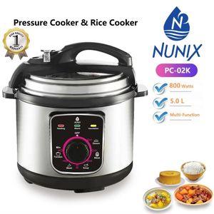 Nunix PC-02k Electric Pressure Cooker & rice cooker