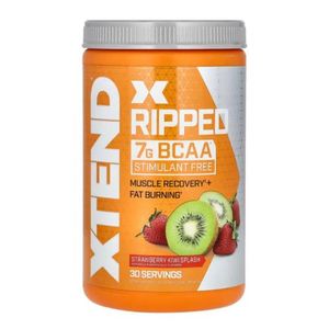 XTEND Ripped 7G BCAA Strawberry Kiwi Splash (30 Servings, 495g)