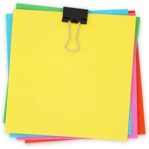 15mm Mini Metal Binder Clips 60 Pcs ,for Office,School,Home.black