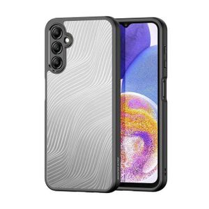 Dux Ducis Samsung Galaxy A14 Phone Case, Aimo Series Flowing Line Translucent Matte Back Protective Cover for Second Device