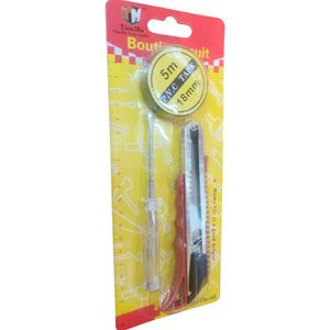 TM Mini Electrician Tool kit With Screwdriver 5 Metre PVC Tape & Paper Cutter