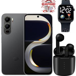 Itel  City 200, 6.75", 6GB RAM + 128GB, 5200mAh (Dual Sim)+(12 MNTH WARRANTY)+Cover+Earpods+Smart watch