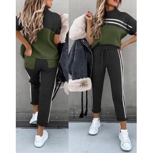 ZAFUL Women's Mid Rise Drawstring Cargo Pants Graphic Printed Windbreaker  Jogger Pants Loose Trousers