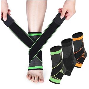 Ankle Brace adjustable compression Ankle support for ligament damage,double compression straps