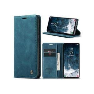 Caseme Black Soft Leather Wallet Flip Cover Case For Samsung Galaxy S8