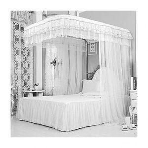 Generic 2 Stand Mosquito Net With Sliding Rails - White @ Best Price Online