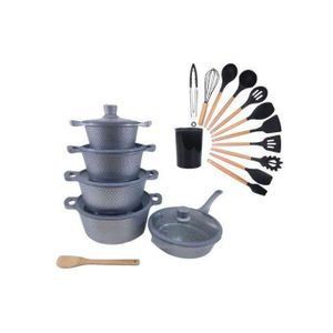 Bosch 10 Pcs Granite Non-Stick CookWare Set Pots Sufuria - 10 Pcs Granite Non-Stick CookWare Set Pots Sufuria