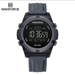 Naviforce Men's Digital 5ATM Waterproof classic wrist watch