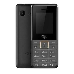 Itel It 5606 1.77'' inch Screen Display, 32MB RAM + 32MB ROM, 0.3 Mp Camera, 2500mAH Battery, (Dual Sim) - Black