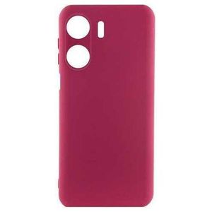 Rubberized Back Case Cover for Xiaomi Redmi 13C  (Maroon)