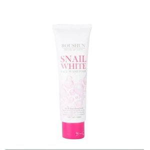 Roushun Snail White Face Wash Foam, 100ml
