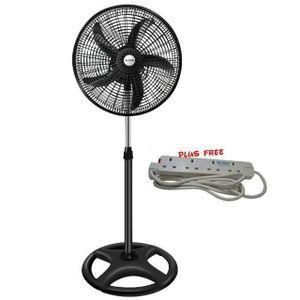 AILYONS 18 Inch, Black, Floor Fan (1 Year Warrant)