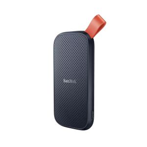 Sandisk E30 1TB PORTABLE EXTERNAL SSD, Up to 800MB/s, USB-C, USB 3.2 Gen 2, Black