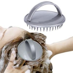 SILICONE SCALP MASSAGER SHAMPOO BRUSH PROMOTES HAIR GROWTH