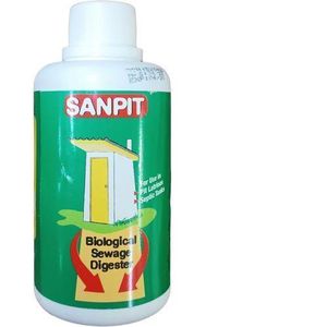 Sanpit Pit Latrine Septic Sewage Digester cf