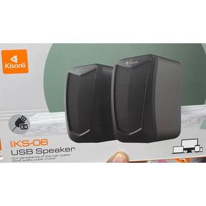 Portable desktop laptop usb speakers