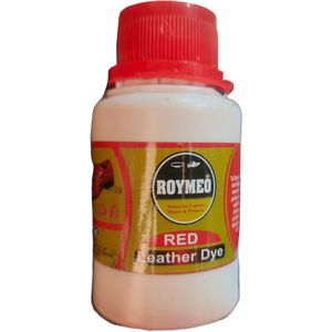 ROYMEO Red Leather Dye Usable With Suede Cleaner