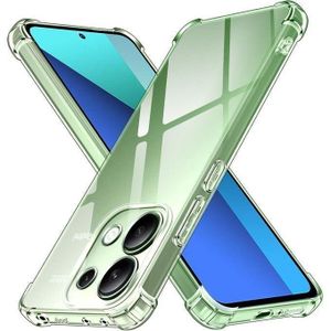 Xiaomi Redmi Note 13 4G Crystal Clear Case – Anti-Yellow, Slim Fit, Shockproof Transparent Protective Cover