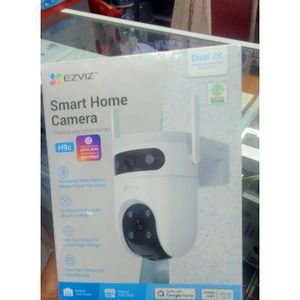 Ezviz  H9c 2K Dual-Lens Pan & Tilt Outdoor WiFi Camera - AI Human/Vehicle Detection, Auto-Tracking, 30m Night Vision & Weatherproof