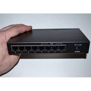 TP Link 8 Port Gigabit Desktop Switch With 4 Port PoE+ Fanless (TL-SG1008P)