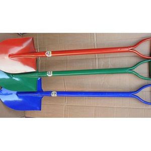 steel garden shovel with d-handle -0digging spade for farming and construction spade 