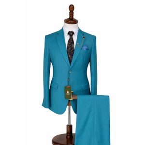 Turkish Men's Suits Official, Wedding And Executive -Two Piece + Free Classic Tie