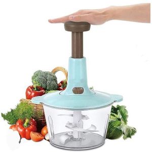 Quick Vegetable Manual Hand Press Chopper To Chop Veggies, Fruits ,tomato,garlic, Onion, Herbs Etc