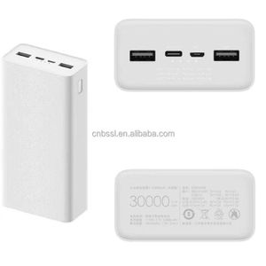 Xiaomi 30,000mAh Ultra Fast Charging Power Bank with USB-C, Micro-USB and USB-A Ports for Fast Charging of All Devices