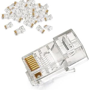 Ugreen  Cat 6 Unshielded RJ45 Modular Plugs 100-Pack (UG- 60558)