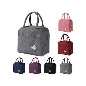 Insulated Leakproof Lunch Box Tote Bag, 