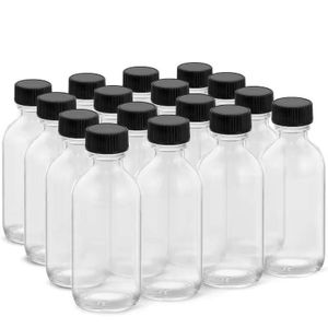 Un Branded 16pcs glass ginger shots bottles