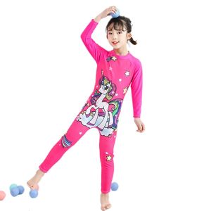 Girls One-piece Swimsuit Costume