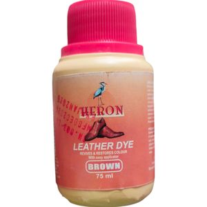 HERON Leather Dye Brown cf