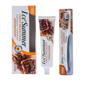 Ice Summer Clove Cavity Protection Natural Toothpaste -150G With A Free ToothBrush