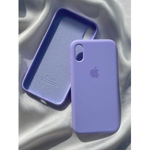 Apple iPhone XR Original Silicone Case/Cover, Liquid Silicone Phone Case Soft Anti-Scratch Microfiber Lining, Full Body Shockproof Slim Cover/Case