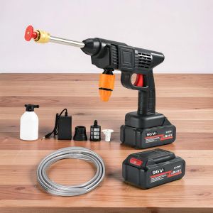 Precision Compact 96V Cordless Car Washing High Pressure Washer Gun 