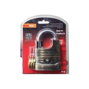 Kinbar Alarm Lock U.S.A PAT-70mm -Golden