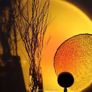 Sunset Lamp with Remote Control – LED Night Light for Aesthetic Decor