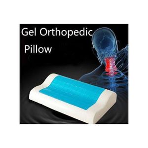 Memory foam orthopedic pillow