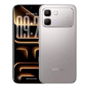 Infinix Smart 20, 6.78", 4GB RAM + 64GB (Dual SIM), 5200Ah, Polaris Titanium