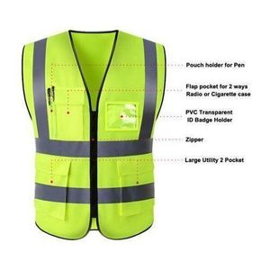 Reflector jacket with pockets/Executive Reflector Jackets