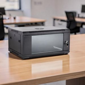 Easy Accessy Removable Covers Professional Networking Storage Rack 4U Wall Mount Data Cabinet 