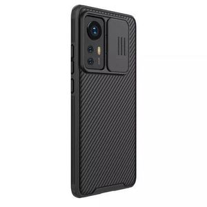 Nillkin CamShield Case for Redmi 12 4G / Redmi Note 12R 5G – Sliding Camera Protector Cover (Black)
