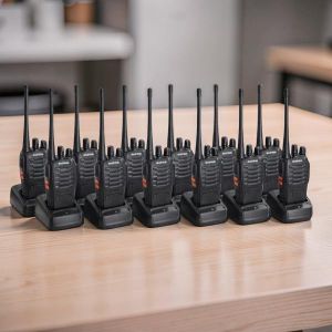 Baofeng Lightweight Design 3-5KM Range BF-888S Walkie Talkie Radio Calls- 12 Pieces