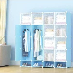 HOMMY 4c Portable plastic wardrobe