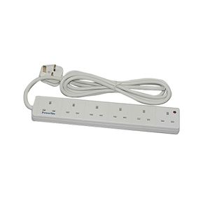 6 Way Extension Socket