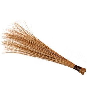 Large Makuti Broom – Natural Palm Stick Broom for Outdoor Sweeping & Compound Cleaning