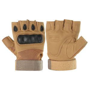 Fingerless Tactical Gloves Touchscreen Work Gloves with Hard Knuckle Half Finger Utility Gloves for Sports Work Outdoor