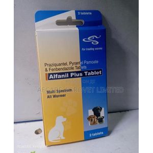 Alfanil Plus Tablet 2tablets Pet Dewormer
