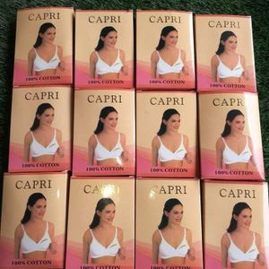 Capri Absolute Comfort Wireless Non Padded Cotton Bras @ Best